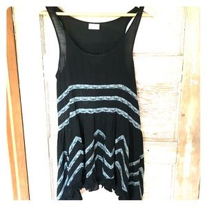 Free people black tunic/dress